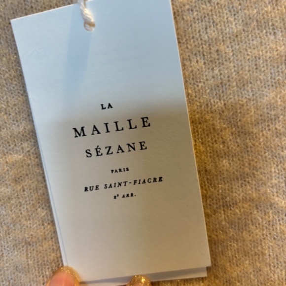 Sezane.  L. ENOLA DRESS in Linen.  NWT - Picture 5 of 5